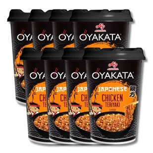 Oyakata Makaron Instant Błyskawiczny Kurczak Teriyaki ZESTAW 8 szt. Noodle - Szybkie dania obiadowe Oyakata Makaron Instant Błyskawiczny Kurczak Teriyaki ZESTAW 8 szt. Noodle - Szybkie dania obiadowe - miniaturka - grafika 1