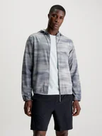 Kurtki męskie - Wiatrówka męska Calvin Klein 00GMF3O513 M Szara (8720108330497) - miniaturka - grafika 1
