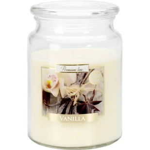 Świeca zapachowa w szkle SND99 wanilia Bispol - Świece - miniaturka - grafika 1