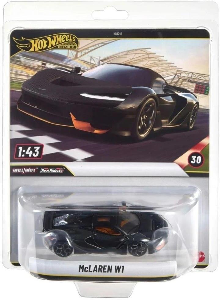 Mattel Hot Wheels Premium Cars McLaren W1