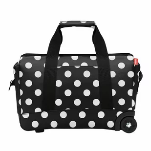 reisenthel Allrounder 2 kołowy wózek kabinowy 41 cm frame dots white - Walizki - miniaturka - grafika 1