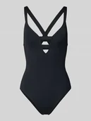 Stroje kąpielowe - Body z dekoltem w serek - miniaturka - grafika 1