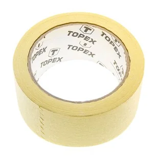 Topex Taśma Malarska 35 m x 38 mm Żółta - Pozostałe akcesoria malarskie - miniaturka - grafika 1