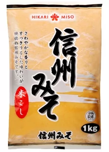 Hikarimiso Pasta Shinshu Shiro Miso, jasna 1kg - Hikarimiso 2175-uniw - Kuchnie świata - miniaturka - grafika 1