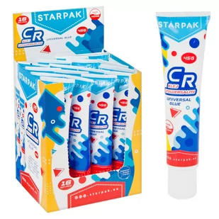 Starpak Klej uniwersalny CR 45 g tuba z aplikatorem - Przybory szkolne - miniaturka - grafika 1