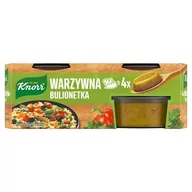 Buliony i przyprawy w kostkach - Knorr Warzywna bulionetka 112 g (4 x 28 g) - miniaturka - grafika 1