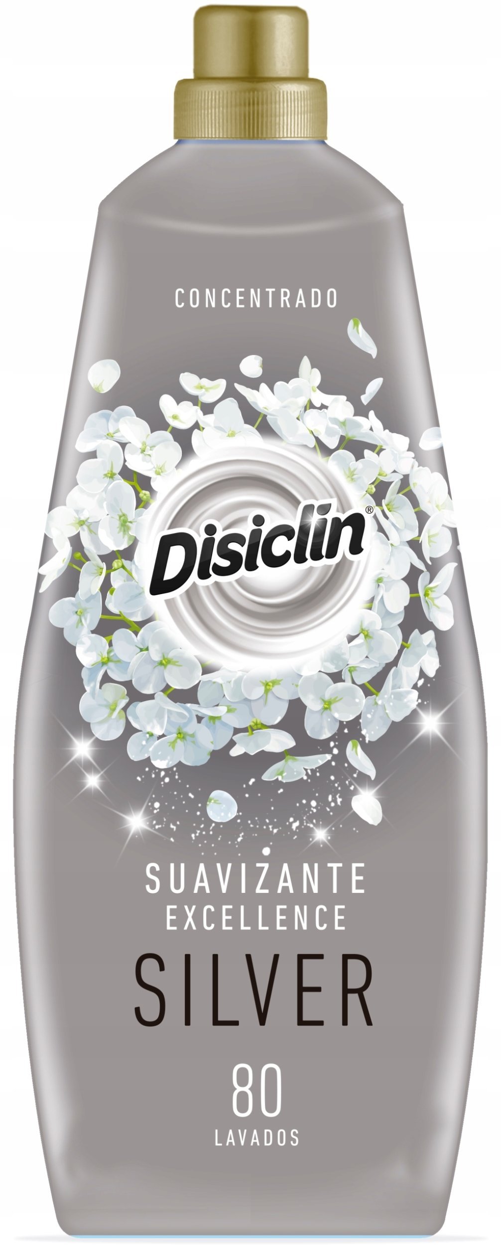 Płyn do płukania Friendly Organic DISICLIN Płyn do płukania tkanin - 80 płukań Silver 1440 ml