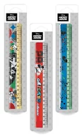 Linijki, ekierki - PATIO, Linijka Disney Fashion Mickey Mouse - 3 wzory, 20 cm - miniaturka - grafika 1