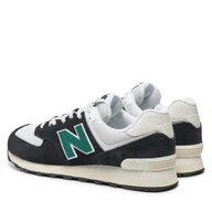 Sneakersy męskie - Sneakersy New Balance U574RBG Czarny - miniaturka - grafika 1