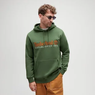 TIMBERLAND BLUZA Z KAPTUREM EMBROIDERY LOGO BRUSH BACK HOODI - Timberland - Bluzy męskie - miniaturka - grafika 1