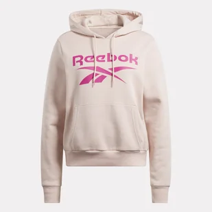 Damska Bluza REEBOK RI BL FLEECE HOODIE IQ4432 – Różowy - Bluzy damskie - miniaturka - grafika 1