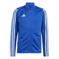 Bluzy dla chłopców - Dziecięca Bluza ADIDAS TIRO23L TR JKTY HS3526 – Niebieski - miniaturka - grafika 1