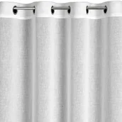 Zasłony - Zasłona EUROFIRANY Vesta 140 x 250 cm Biały - miniaturka - grafika 1