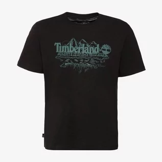 Koszulki męskie - TIMBERLAND T-SHIRT SHORT SLEEVE GRAPHIC SLUB TEE - Timberland - grafika 1