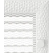 Kratki wentylacyjne - Parkanex kominkowa Venus biała żaluzja 22x22 kominek - miniaturka - grafika 1