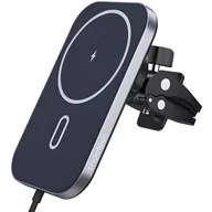 Ładowarki do telefonów - Choetech Choetech samochodowy uchwyt magnetyczny indukcyjna ładowarka Qi 15W (kompatybilna z MagSafe) czarny (T200-F) T200-F - miniaturka - grafika 1