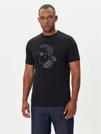 Koszulki męskie - KARL LAGERFELD T-Shirt 755046 554225 Czarny Regular Fit - miniaturka - grafika 1