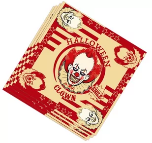 GUIRCA Serwetki na Halloween Upiorny Klaun, Joker SPAP/9893-G - Halloween - miniaturka - grafika 1