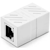Wtyczki i adaptery - Ugreen Złączka przedłużka sieciowa RJ45 UGREEN NW114 Ethernet 8P/8C Cat.7 UTP biała UGR385WHT - miniaturka - grafika 1