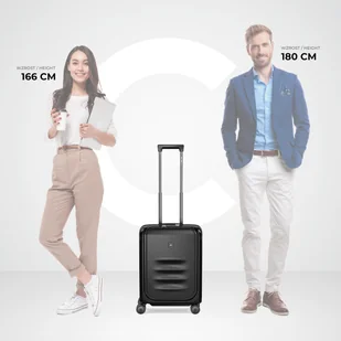 Walizka kabinowa - biznesowa Victorinox Spectra 3.0 55 cm mała czarna - Walizki - miniaturka - grafika 17