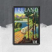 Plakaty - Plakat na ścianę Pociąg irlandzki - miniaturka - grafika 1