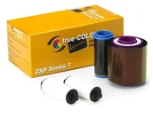 Taśmy do drukarek barwiące - Taśma Zebra 1/2 ymcKO na 1250 wydruków do ZXP7 (800077-747EM) - miniaturka - grafika 1