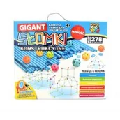 Zabawki konstrukcyjne - Słomki konstrukcyjne Gigant 278 elementów Pro Kids - miniaturka - grafika 1