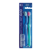 Szczoteczki do zębów - Curasept Maxi Soft 010 Duopack, szczoteczka do zębów, 2 sztuki - miniaturka - grafika 1