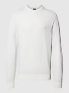 Swetry męskie - Sweter z dzianiny z detalem z logo model ‘Astefe’ - miniaturka - grafika 1