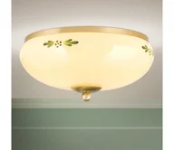 Lampy sufitowe - Orion DL 7-673 - Lampa sufitowa LANDHAUS 2xE27/60W/230V śr. 28 cm brąz/beżowa - miniaturka - grafika 1