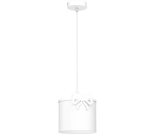 Żyrandol dziecięcy na lince SWEET 1xE27/15W/230V biały/kokarda - Wyposażenie pokoiku dziecięcego Żyrandol dziecięcy na lince SWEET 1xE27/15W/230V biały/kokarda - Wyposażenie pokoiku dziecięcego - miniaturka - grafika 1