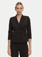 Marynarki i żakiety damskie - ARTIGLI Marynarka ACGI000911 Czarny Regular Fit - miniaturka - grafika 1