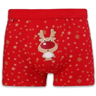 Bokserki męskie bawełniane szorty z motywem świąteczne -xl - Majtki męskie - miniaturka - grafika 1
