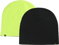 Czapki damskie - Dwustronna czapka 4F z bawełny U449 45S czarny/zielony - miniaturka - grafika 1