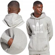 Bluzy męskie - BLUZA MĘSKA ADIDAS Z KAPTUREM SPORTOWA BAWEŁNA R XXL - miniaturka - grafika 1