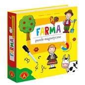Puzzle - PUZZLE MAGNETYCZNE FARMA - miniaturka - grafika 1