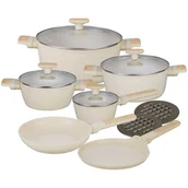 Zestawy garnków i patelni - ZESTAW 12 ELEM. GARNKÓW MARMURKOWYCH KLAUSBERG KB-7833 - miniaturka - grafika 1
