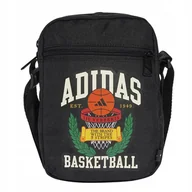 Nerki - Torba saszetka adidas Hoops JD6648 czarny one size - miniaturka - grafika 1