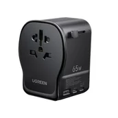 Ładowarki do telefonów - Ugreen 55001 ładowarka do urządzeń przenośnych Uniwersalne Czarny, Szary Prąd przemienny Szybkie ładowanie Wewnętrzna - miniaturka - grafika 1