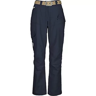 Spodnie damskie - G.I.G.A. DX Helania damskie spodnie z paskiem, niebieski, 34 - grafika 1