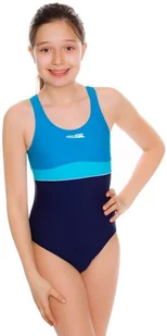 Aqua-Speed Kostium kąpielowy Emily granatowy r. 152 cm 4111-42 - Stroje kąpielowe - miniaturka - grafika 1