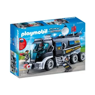 Playmobil Miasto Akcji - SWAT Truck 9360 - Figurki dla dzieci - miniaturka - grafika 1