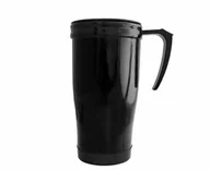 Kubki termiczne - Kubek termiczny 450 ml BINGO z rączką (czarny) Black Flint - miniaturka - grafika 1