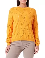 Swetry damskie - Taifun Sweter damski, pomarańczowy (Sunset Orange), 34 - miniaturka - grafika 1