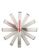 Obrazy i zdjęcia na płótnie - Umbra Zegar Ścienny Ribbon grau - miniaturka - grafika 1