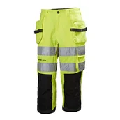 Spodnie męskie - Helly Hansen Unisex-Adult Wokrwear, Hv Yellow/Charcoal, C52-Waist 96 cm - miniaturka - grafika 1