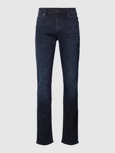 Spodnie męskie - Jeansy o kroju slim fit z 5 kieszeniami model ‘LOOM’ - grafika 1