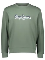 Bluzy męskie - Pepe Jeans Bluza w kolorze khaki - miniaturka - grafika 1