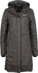 Jack Wolfskin płaszcz damski Nova Iceguard, szary, XS 1201561 - Płaszcze damskie - miniaturka - grafika 1