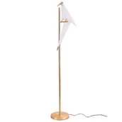 Lampy stojące - Step into Design Lampa stojąca BIRD LED złota 155 cm F9501 gold) Step into Design F9501 gold - miniaturka - grafika 1